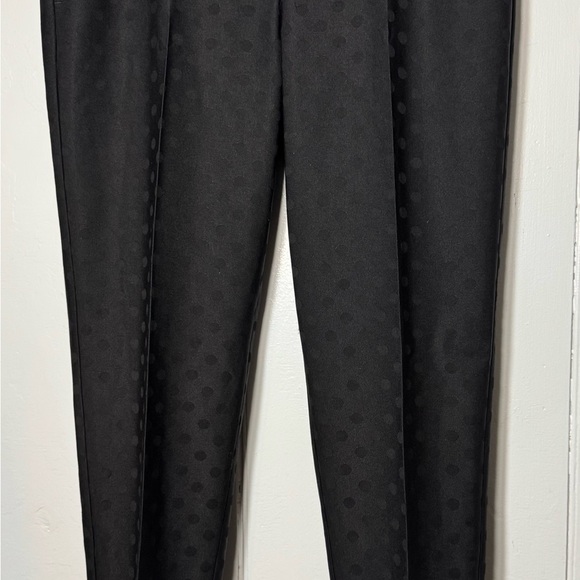 NWOT Ann Taylor Black Polka Dot Trousers On Trend!! - Picture 3 of 9